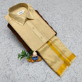Art Silk Men's - Fresh Peach or Biscuit