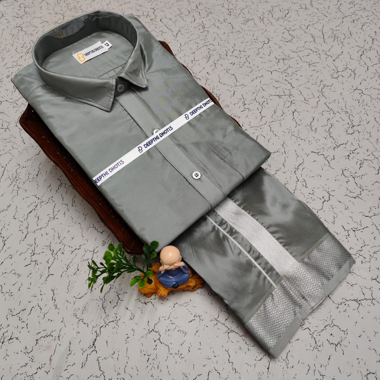 Art Silk Men's - Steel Gray