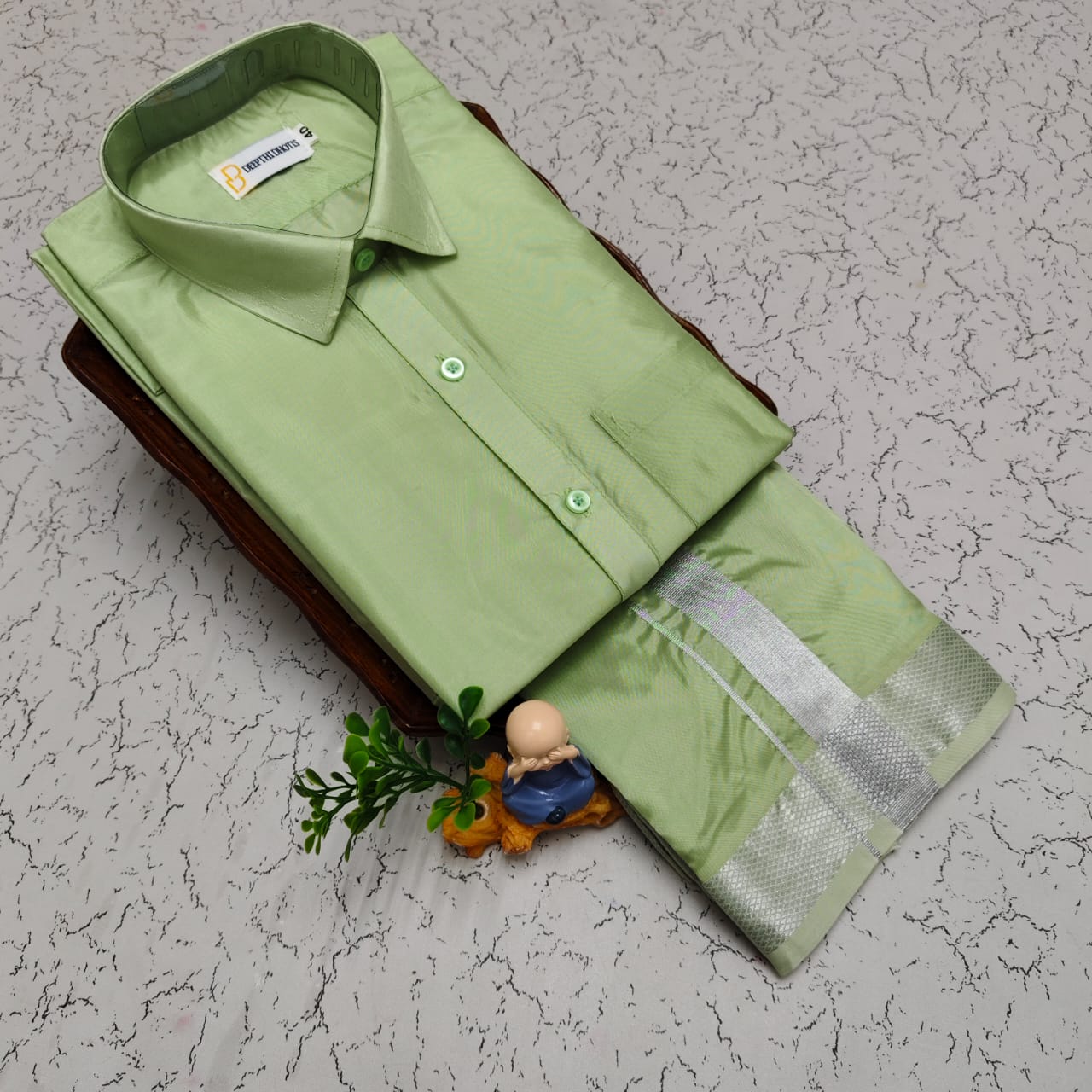 Art Silk Men's -Marine Gray