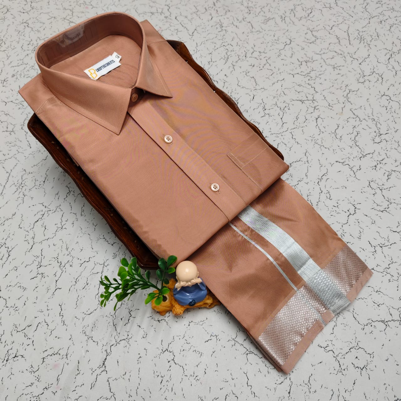 Art Silk Men's - Copper