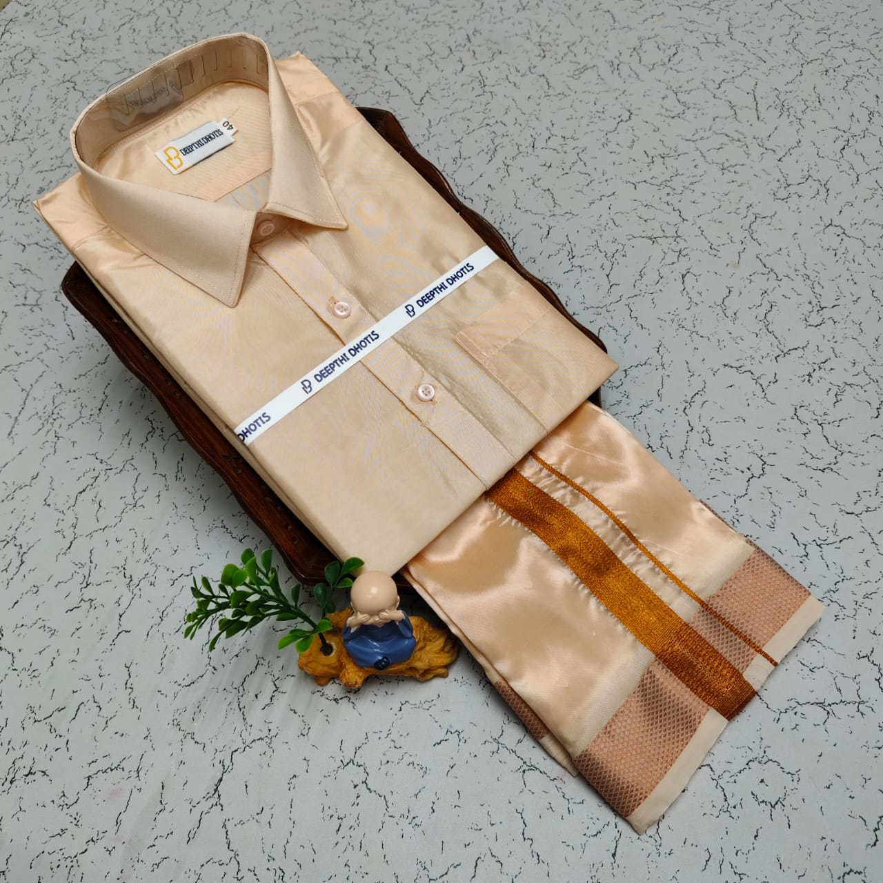 Art Silk Men's - Coral