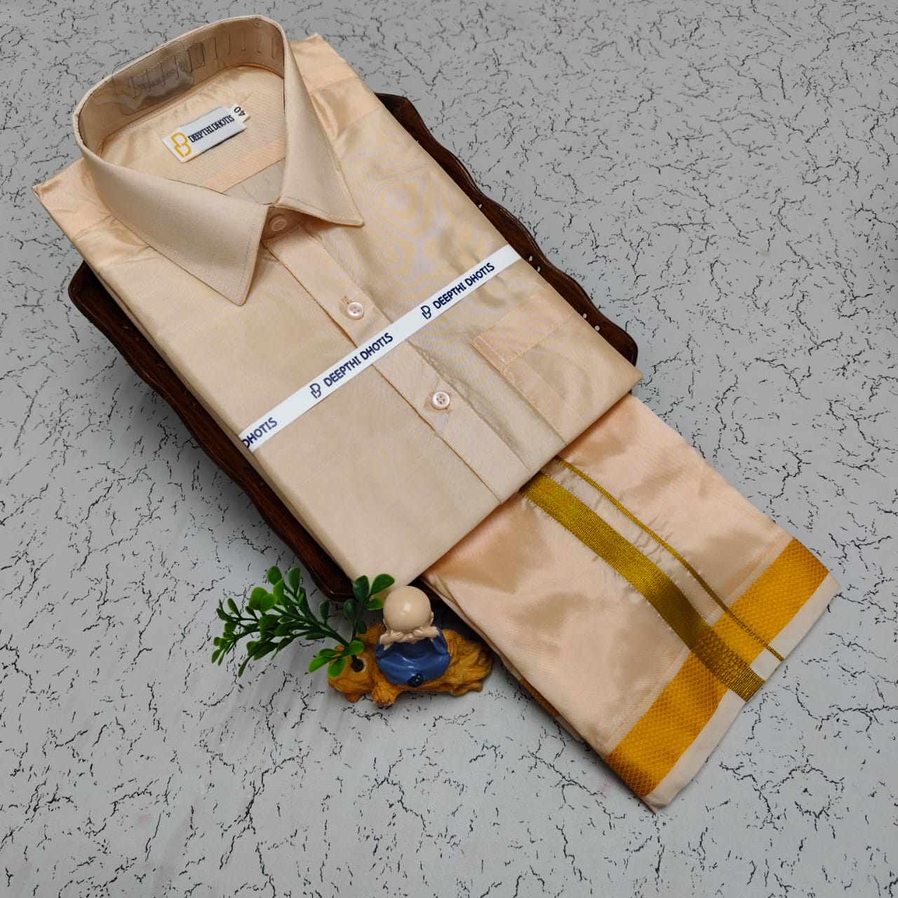 Art Silk Men's - Coral