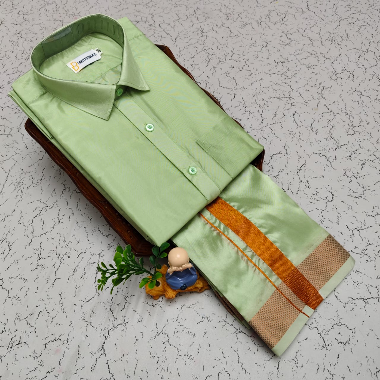Art Silk Men's -Marine Gray