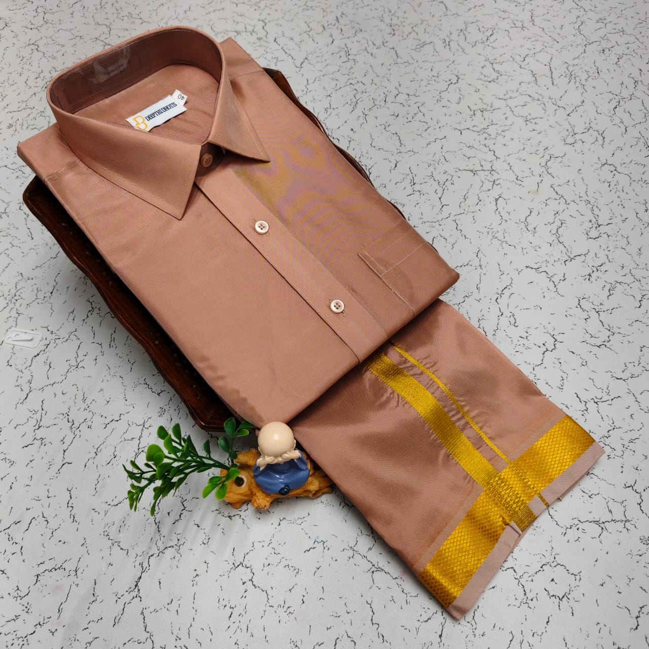 Art Silk Men's - Copper