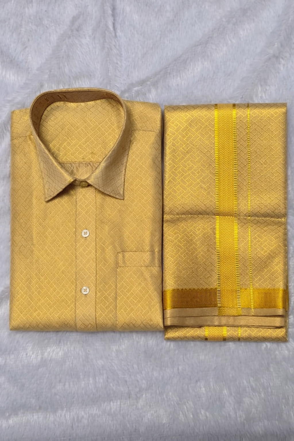 Golden Rectangle - Tissue Silk Jacquard