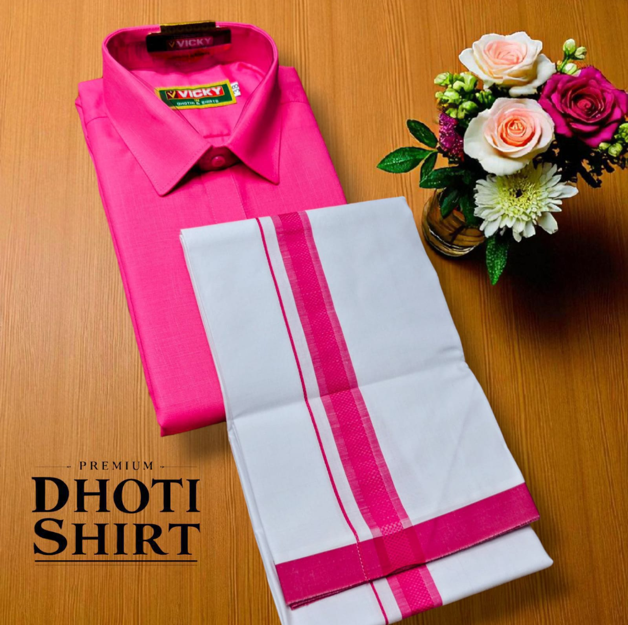 Men's Cotton Veshti shirt