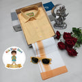 Kids Cotton Veshti shirt