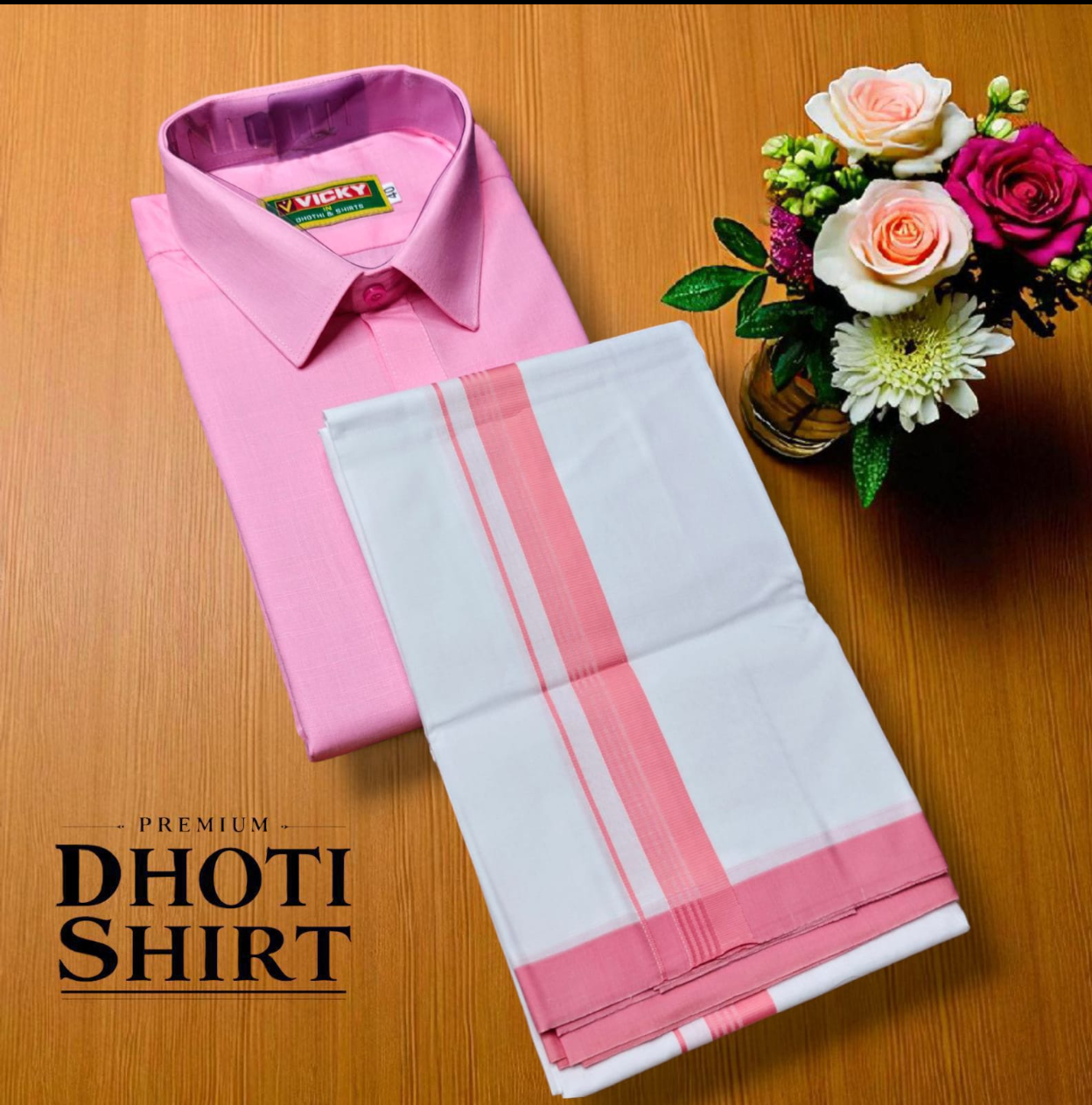 Men's Cotton Veshti shirt