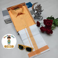 Kids Cotton Veshti shirt