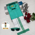 Kids Cotton Veshti shirt