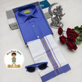 Kids Cotton Veshti shirt